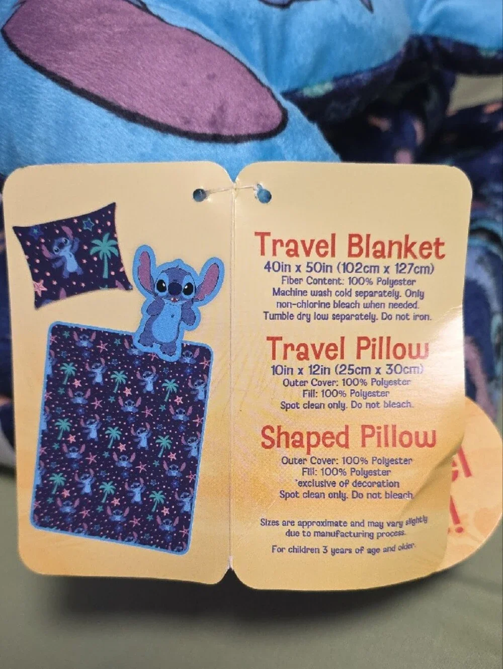 Disney Lilo & Stitch 3-pc Travel Set